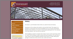 Desktop Screenshot of eisenhartsteelco.com